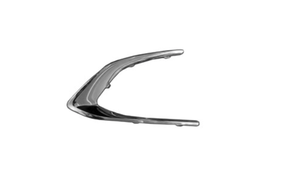 2019 CHEVY CRUZE FRONT DRIVER SIDE LEFT HAND FOG LIGHT BEZEL CHROME