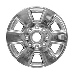 2013 - 2018 RAM 2500 / 3500 SILVER POLISHED ALUMINUM WHEEL ALYCM012U90 CH5992118