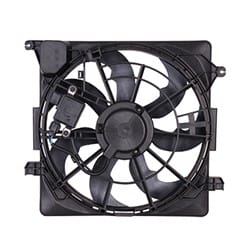 2016 - 2021 KIA SPORTAGE / HYUNDAI TUCSON CONDENSER AND ENGINE COOLING FAN ASSEMBLY HY3115154 