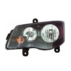 2011 - 2020 DODGE CARAVAN / CHRYSLER TOWN AND COUNTRY DRIVER SIDE HALOGEN HEADLIGHT ASSEMBLY CAPA CH2502266C 68206501AE
